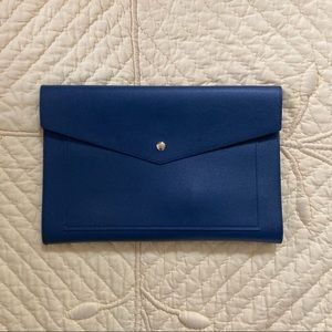 Glass Ladder & Co Megan Portfolio Clutch Navy